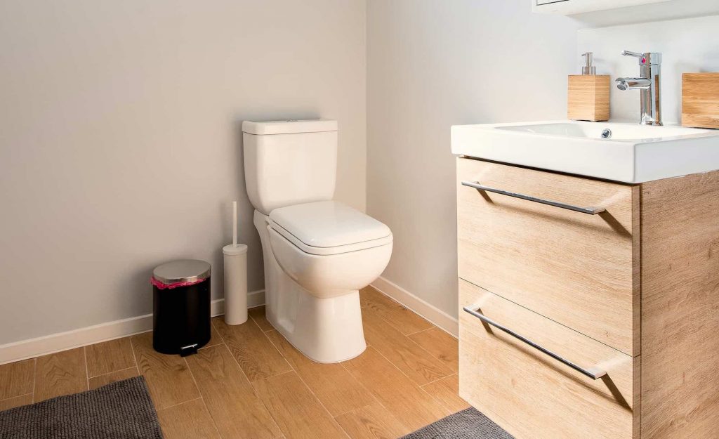 modern toilet