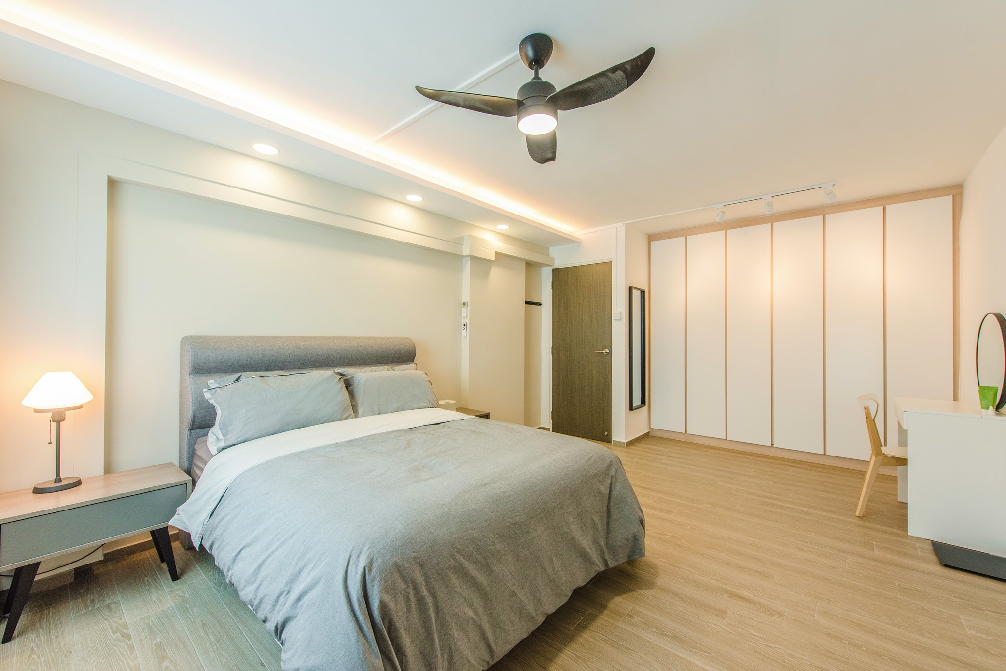 bedroom, MUJI interior design