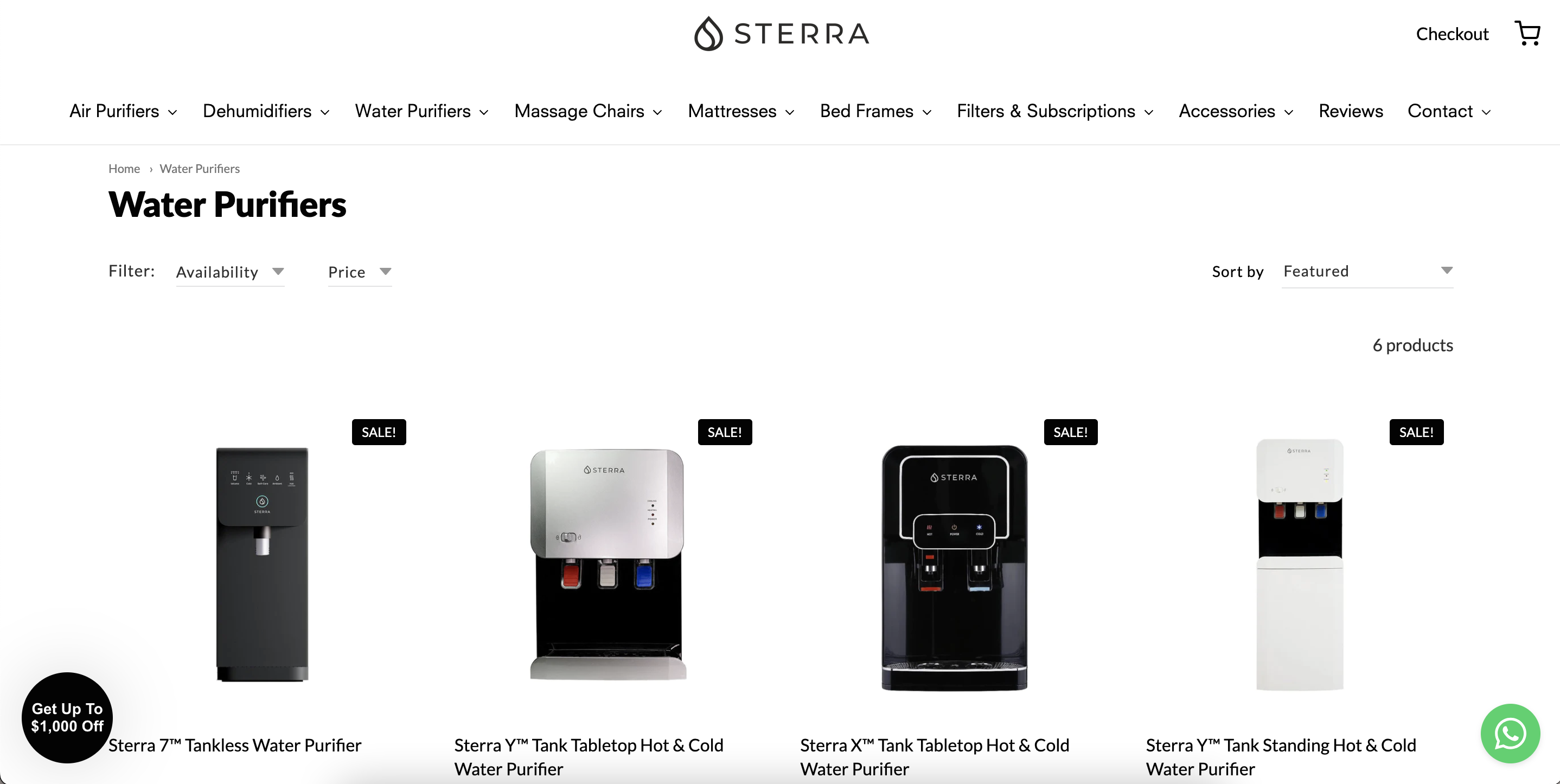 sterra water purifiers