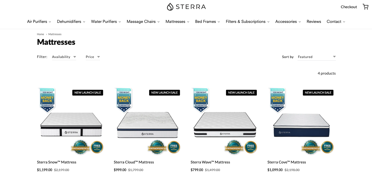 sterra mattress - mattress buying guide