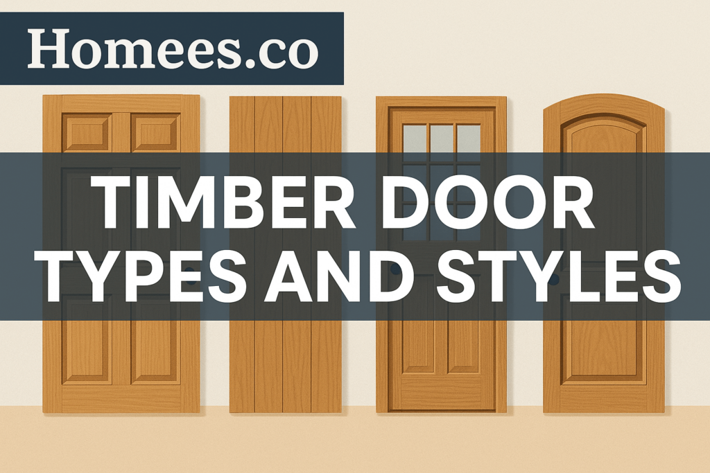 timber door types styles