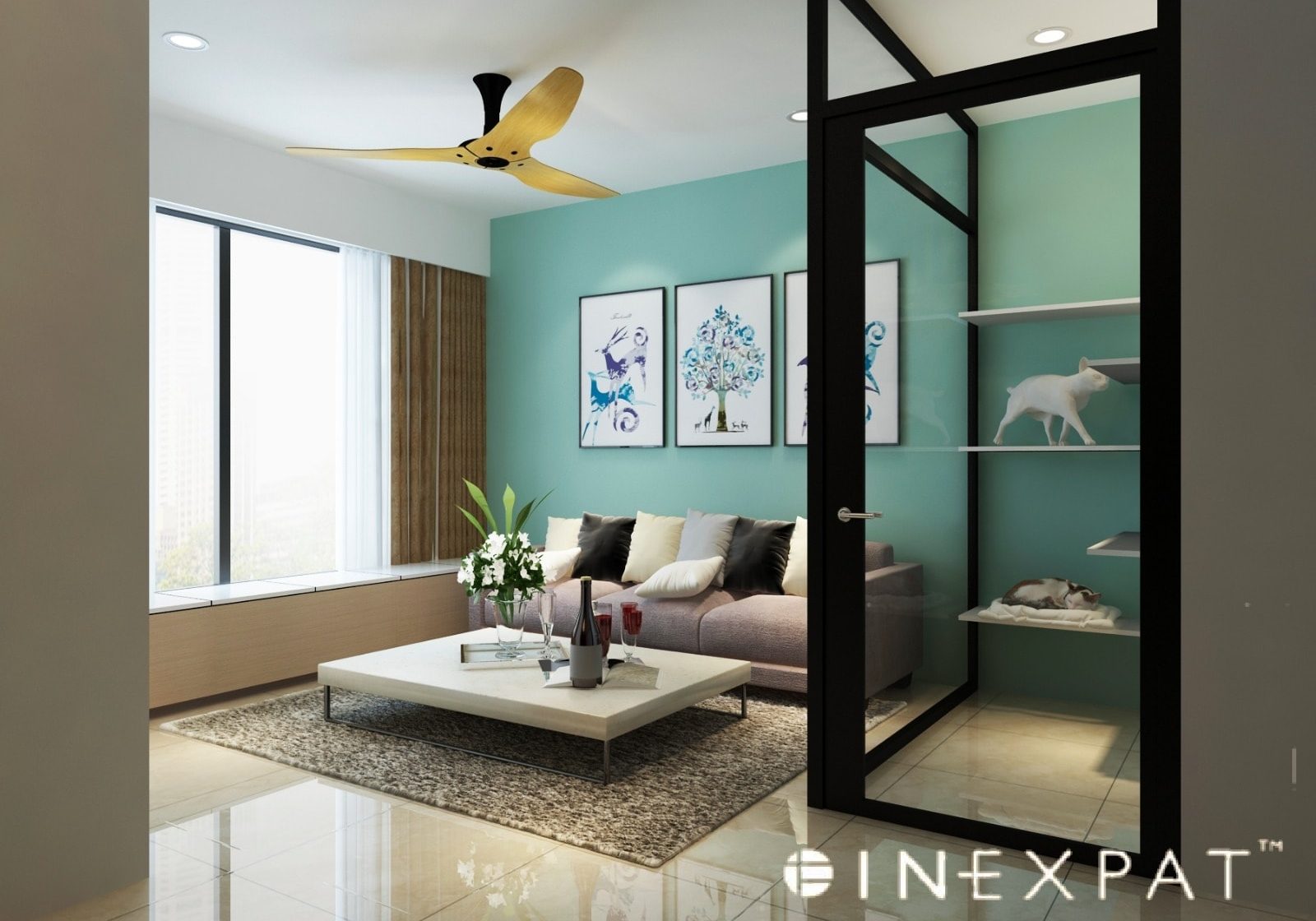 HDB living room, HDB living room design