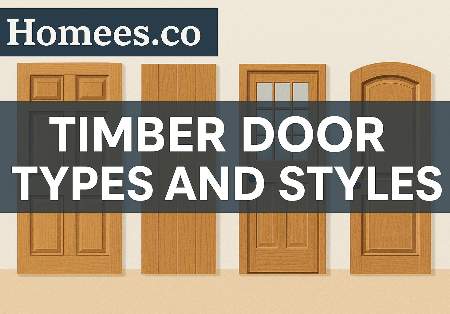 timber door types styles