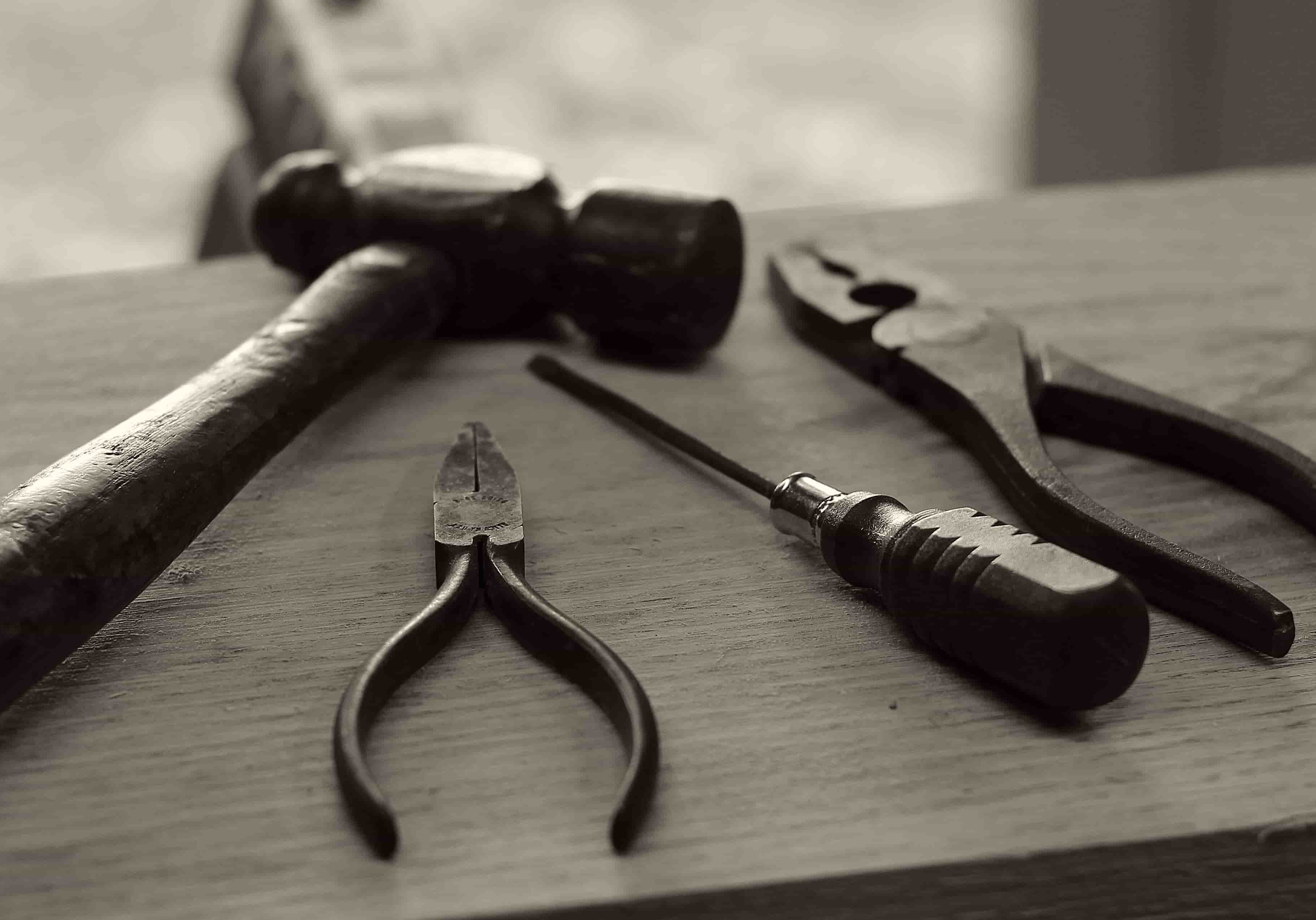 Hammer and tools