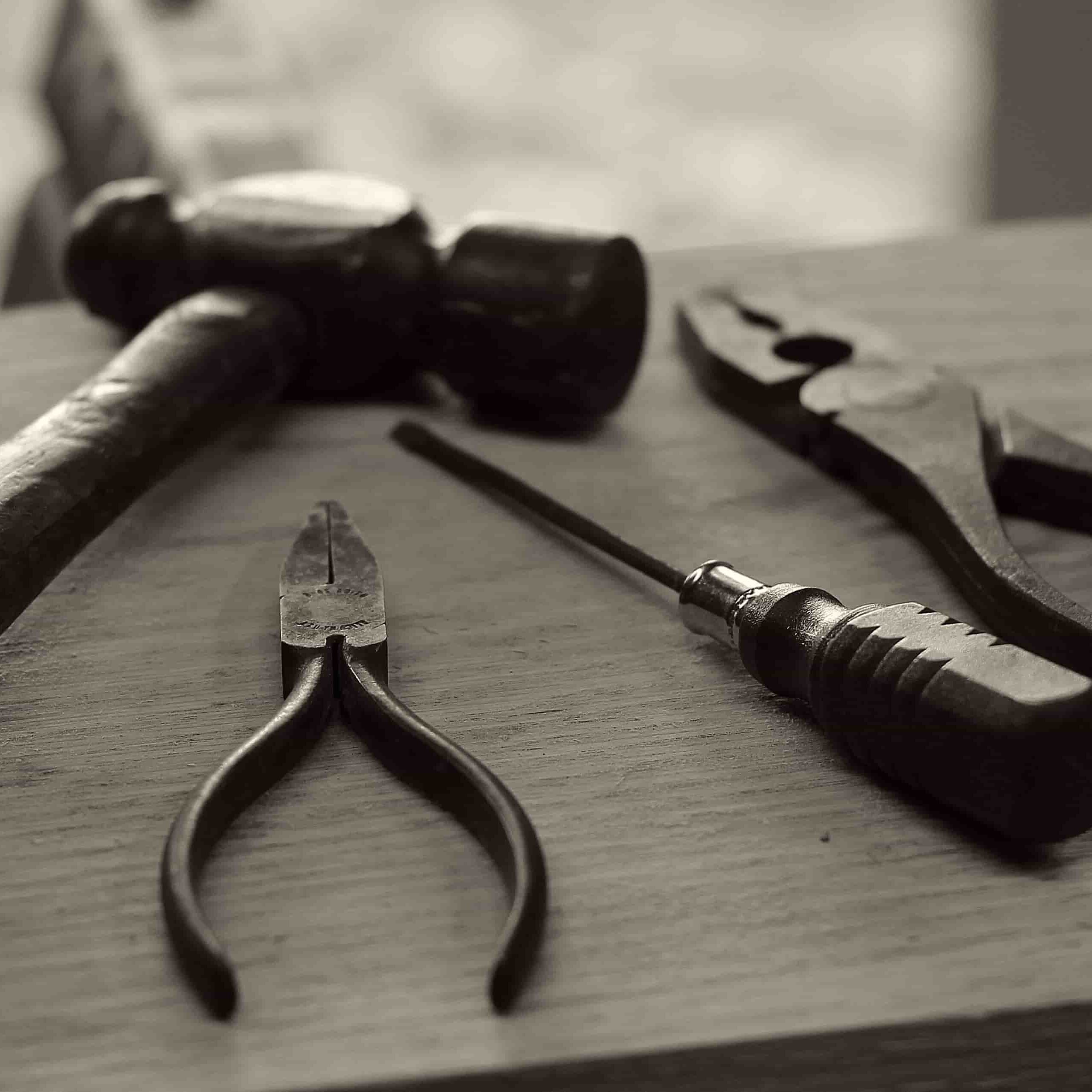 Hammer and tools