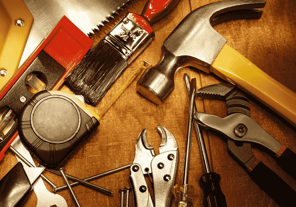 Handyman tools and home repair equipment