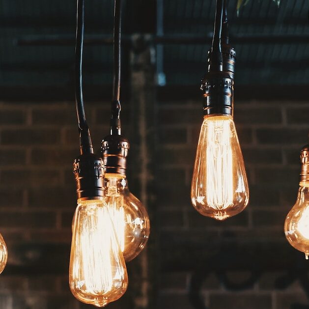lights hanging