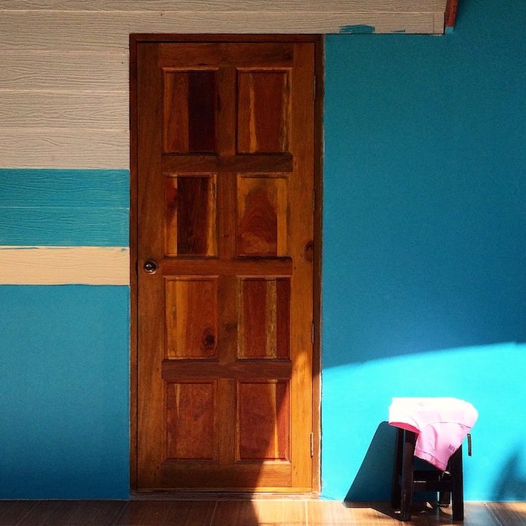 wooden door